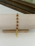 Ruby Rose Link Bracelet