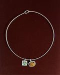 2in1 Natural Paua Shell & Tiger’s Eye Choker Necklace