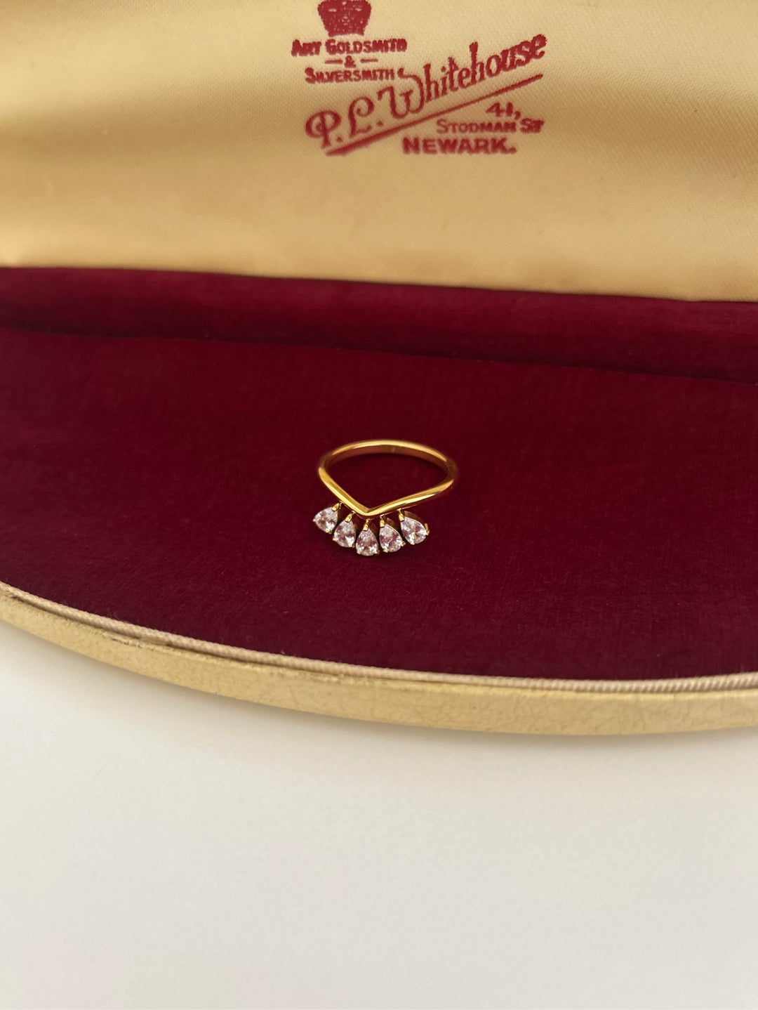 Lune Crown Stainless Steel Ring