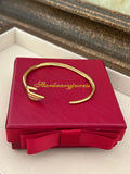 Embrace Gold Plated Stainless Steel Bracelet