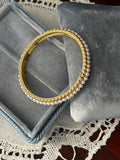Vintage Muse Pearl Bangle cum Bracelet