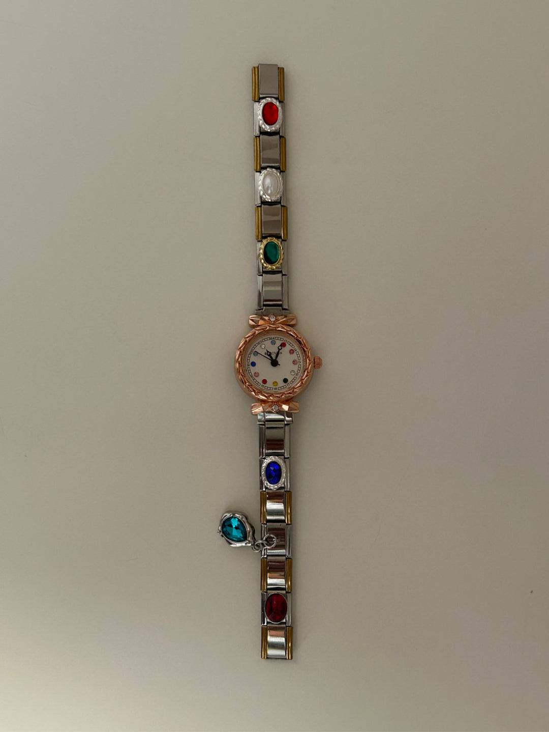Italian Charm Bracelet Watch Design 1