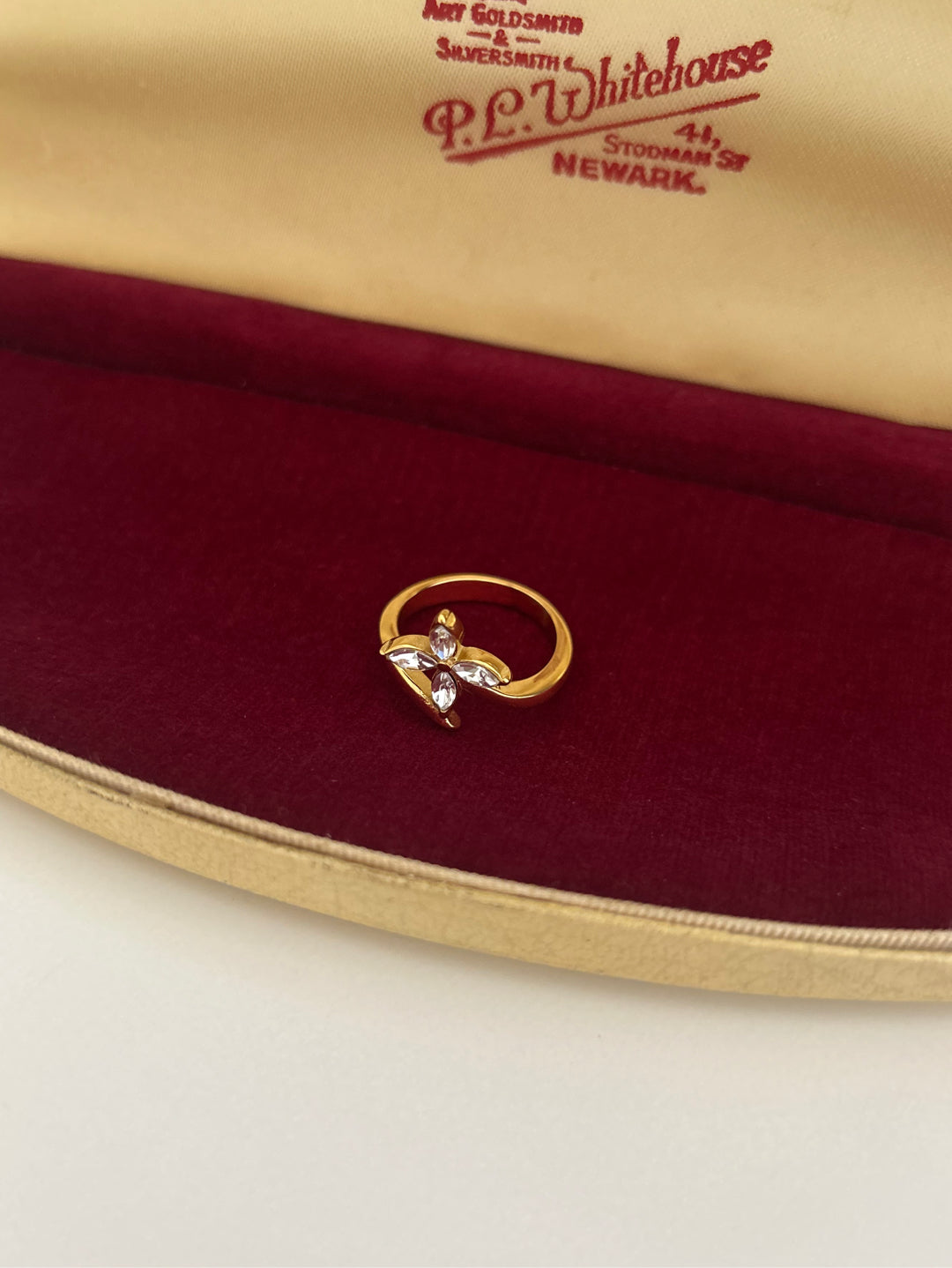 De Fleur Stainless Steel Ring
