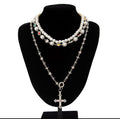 Layered Necklaces Set - Silver