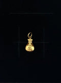Wealth Gold Plated Stainless Steel Charm