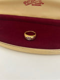 Memoir Cubic Zirconia Stainless Steel Ring