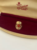 Vintage Style Ornate Carnelian Open Cuff